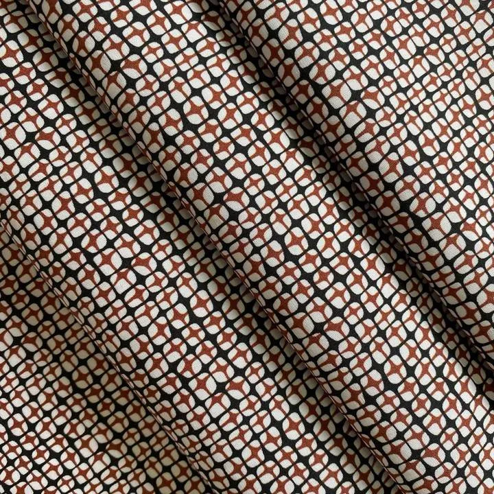 Popelín de cotó d'impressió digital